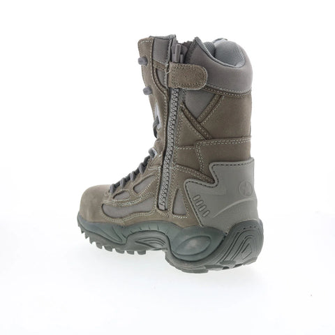 Converse Boot C8990 Womens Gray Wide Suede Lace Up Tactical Boots