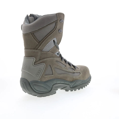Converse Boot C8990 Womens Gray Wide Suede Lace Up Tactical Boots
