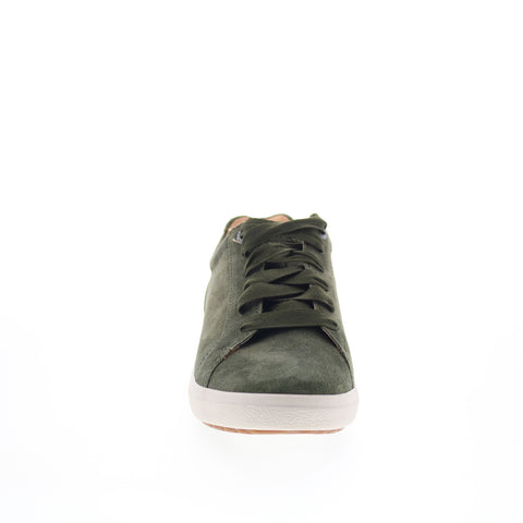 Aetrex Courtney CA104 Womens Green Wide Suede Lifestyle Sneakers Shoes