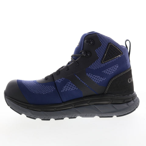 Carolina Align Voltrex Composite Toe Hi Mens Blue Wide Athletic Work Shoes