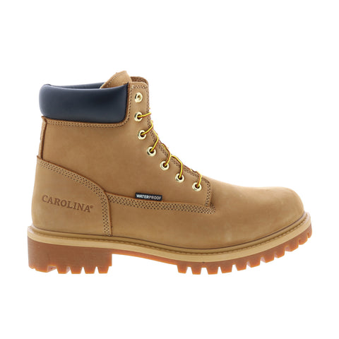 Carolina Millwright Waterproof 200G 6" Mens Brown Wide Work & Safety Boots