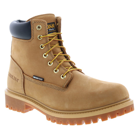 Carolina Millwright Waterproof 200G 6" Mens Brown Work & Safety Boots