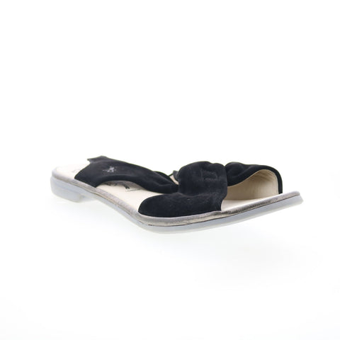 Fly London Cabi CABI168FLY-000 Womens Black Leather Strap Sandals Shoes