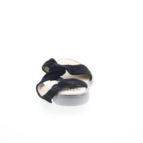 Fly London Cabi CABI168FLY-000 Womens Black Leather Strap Sandals Shoes