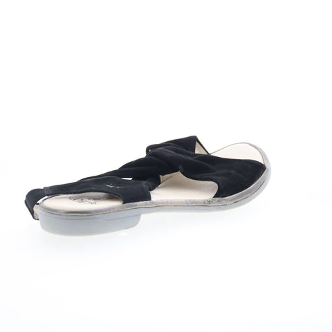 Fly London Cabi CABI168FLY-000 Womens Black Leather Strap Sandals Shoes