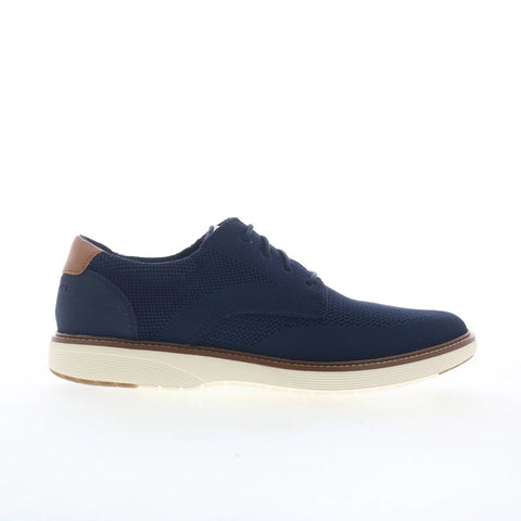 Rockport Cacey 2 RMCACEY2 Mens Blue Canvas Oxfords & Lace Ups Plain Toe Shoes
