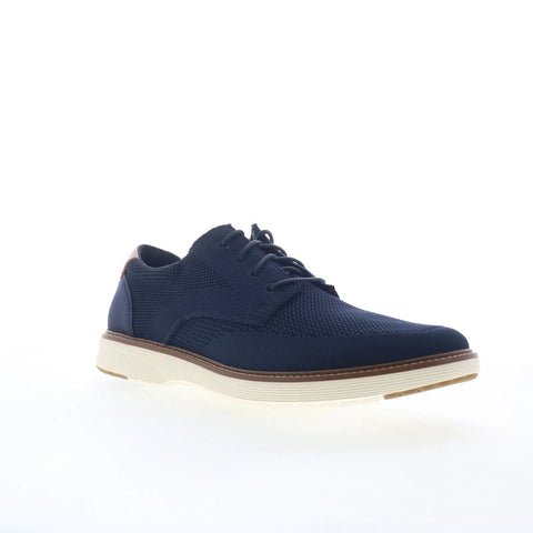 Rockport Cacey 2 RMCACEY2 Mens Blue Canvas Oxfords & Lace Ups Plain Toe Shoes