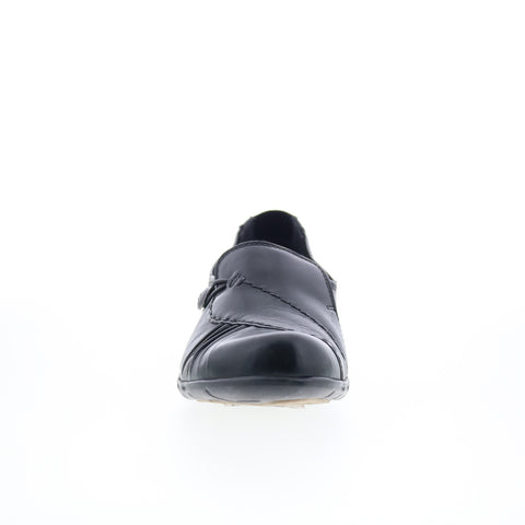 Cobb Hill Paulette CAG01BK Womens Black Extra Wide Loafer Flats Shoes