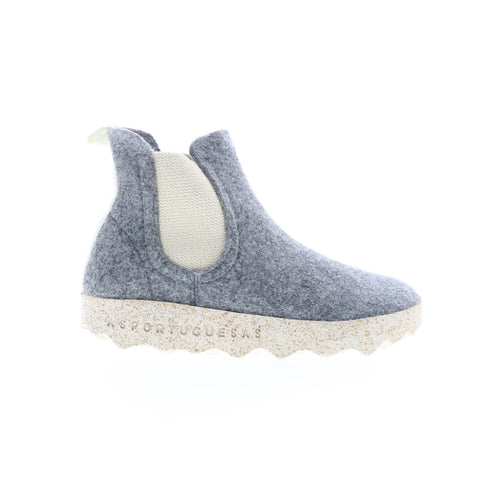 Asportuguesas Caia CAIA084ASP-000 Womens Gray Slip On Chelsea Boots