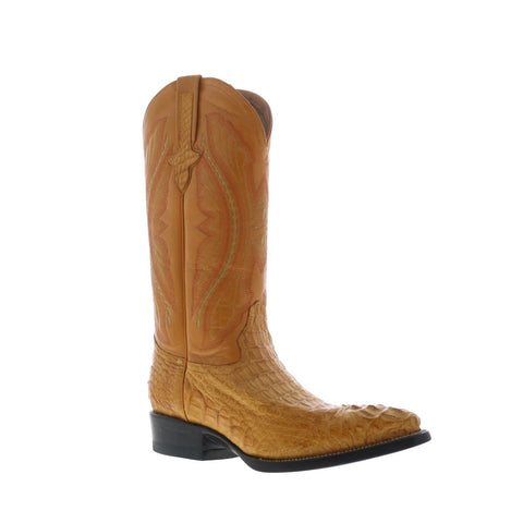 Ferrini Caiman Body X-Toe 1043101 Mens Brown Wide Cowboy Western Boots