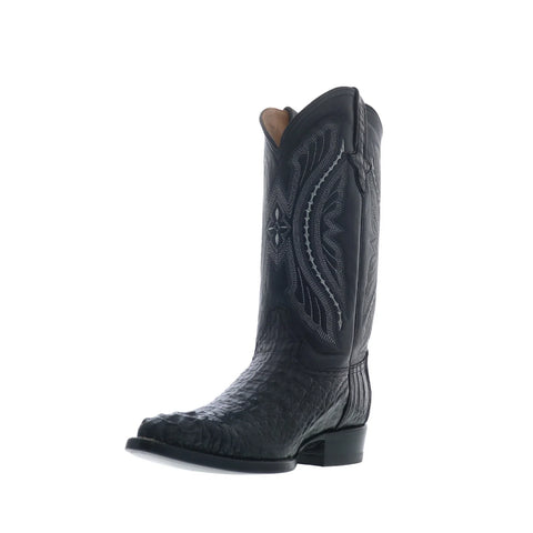 Ferrini Caiman Body X-Toe 1043104 Mens Black Wide Cowboy Western Boots
