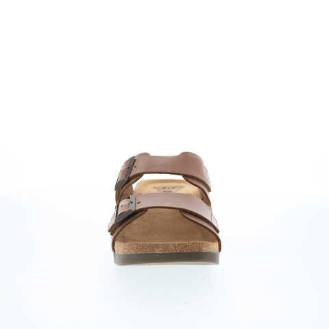 Fly London Caja CAJA721FLY-005 Womens Brown Slides Sandals Shoes