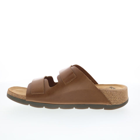 Fly London Caja CAJA721FLY-005 Womens Brown Slides Sandals Shoes