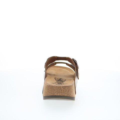 Fly London Caja CAJA721FLY-005 Womens Brown Slides Sandals Shoes