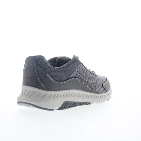 Rockport Calhoun Ubal Mens Gray Mesh Lace Up Lifestyle Sneakers Shoes