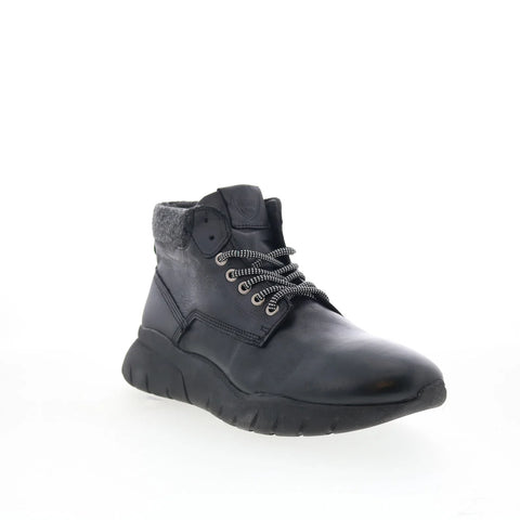 Pajar Calleon PDPAB00600.01 Mens Black Leather Lace Up Casual Dress Boots