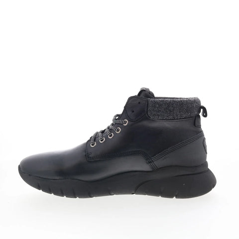 Pajar Calleon PDPAB00600.01 Mens Black Leather Lace Up Casual Dress Boots