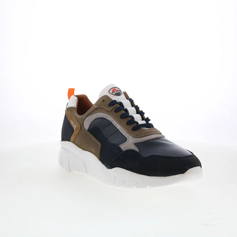 Pajar Cam PDPAS00027.01 Mens Blue Leather Lace Up Lifestyle Sneakers Shoes