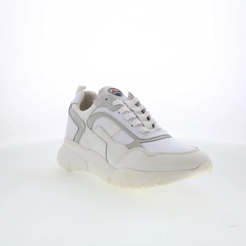 Pajar Cam PDPAS00027.01 Mens White Leather Lace Up Lifestyle Sneakers Shoes