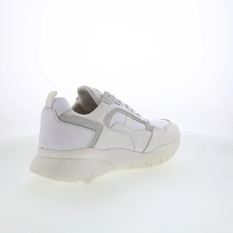 Pajar Cam PDPAS00027.01 Mens White Leather Lace Up Lifestyle Sneakers Shoes