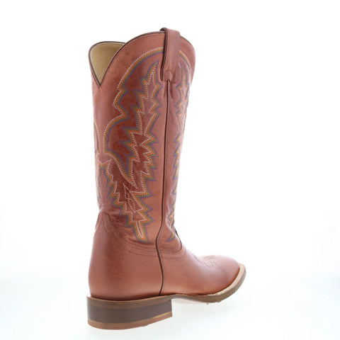 Tony Lama Camarillo 13" Goat Square Toe Mens Brown Wide Cowboy Western Boots