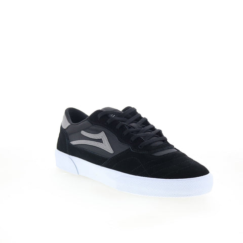 Lakai Cambridge MS1250252A00 Mens Black Suede Skate Inspired Sneakers Shoes