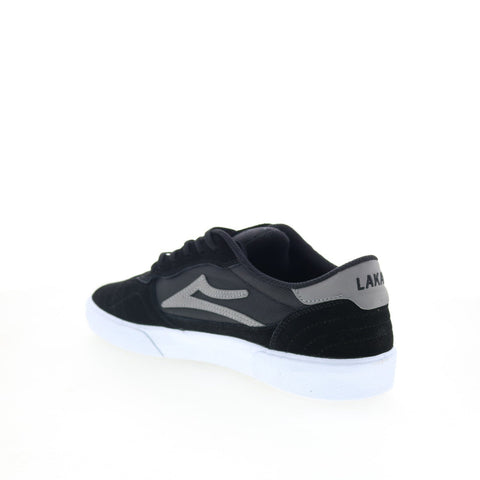 Lakai Cambridge MS1250252A00 Mens Black Suede Skate Inspired Sneakers Shoes