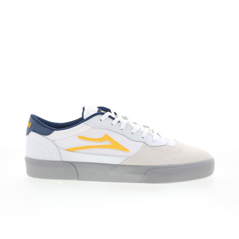 Lakai Cambridge MS1250252A00 Mens White Skate Inspired Sneakers Shoes