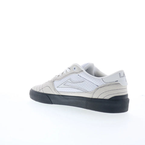 Lakai Cambridge Elite Mens White Suede Skate Inspired Sneakers Shoes