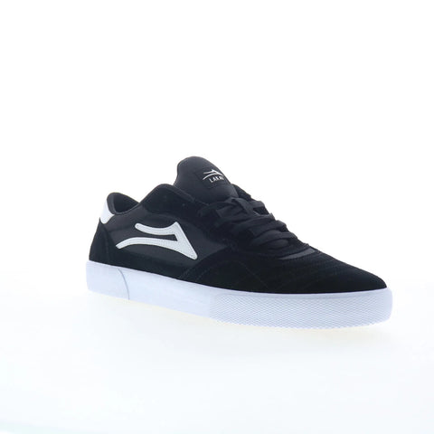 Lakai Cambridge Mens Black Suede Lace Up Skate Inspired Sneakers Shoes