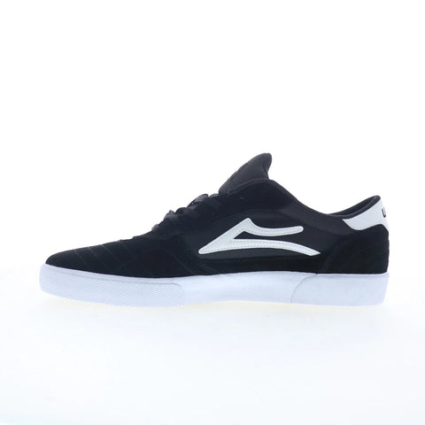 Lakai Cambridge Mens Black Suede Lace Up Skate Inspired Sneakers Shoes