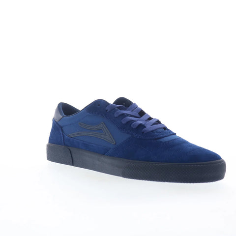Lakai Cambridge Mens Blue Suede Lace Up Skate Inspired Sneakers Shoes