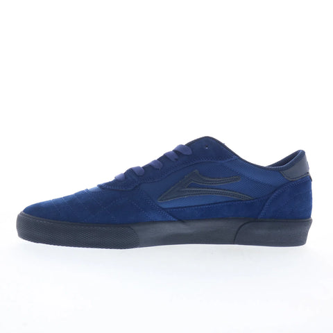 Lakai Cambridge Mens Blue Suede Lace Up Skate Inspired Sneakers Shoes