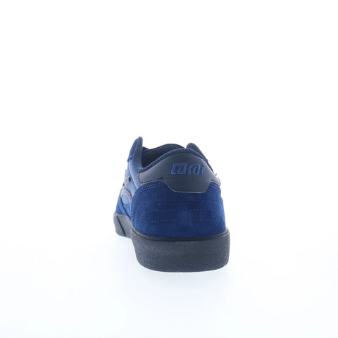 Lakai Cambridge Mens Blue Suede Lace Up Skate Inspired Sneakers Shoes