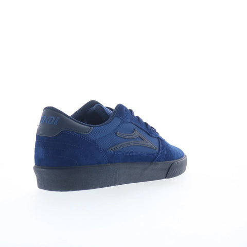 Lakai Cambridge Mens Blue Suede Lace Up Skate Inspired Sneakers Shoes
