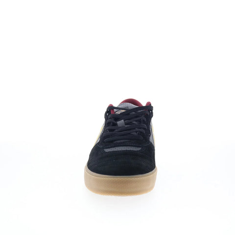 Lakai Cambridge Mens Black Suede Lace Up Skate Inspired Sneakers Shoes