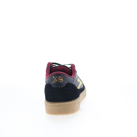 Lakai Cambridge Mens Black Suede Lace Up Skate Inspired Sneakers Shoes