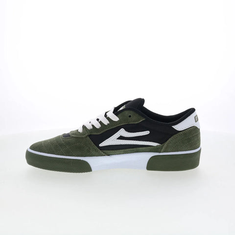 Lakai Cambridge Mens Green Suede Lace Up Skate Inspired Sneakers Shoes