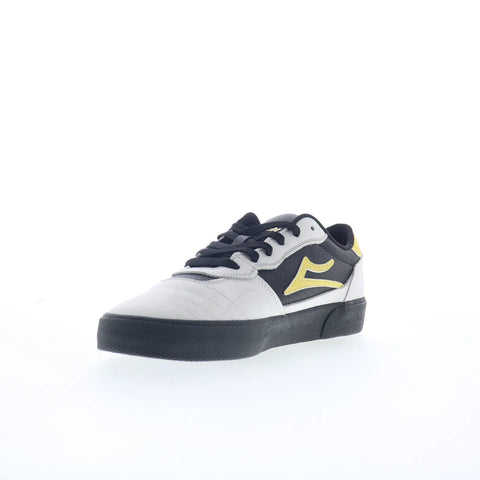 Lakai Cambridge Mens White Suede Lace Up Skate Inspired Sneakers Shoes