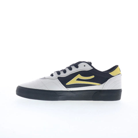 Lakai Cambridge Mens White Suede Lace Up Skate Inspired Sneakers Shoes