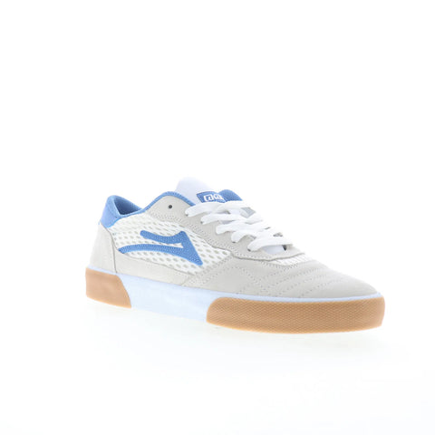 Lakai Cambridge Mens Gray Suede Lace Up Skate Inspired Sneakers Shoes