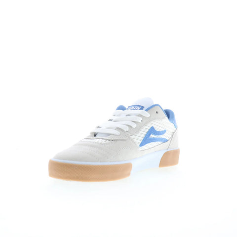 Lakai Cambridge Mens Gray Suede Lace Up Skate Inspired Sneakers Shoes