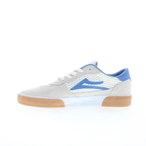 Lakai Cambridge Mens Gray Suede Lace Up Skate Inspired Sneakers Shoes