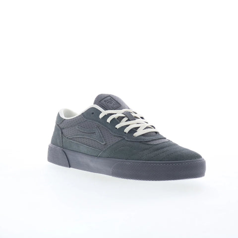 Lakai Cambridge Mens Gray Suede Lace Up Skate Inspired Sneakers Shoes