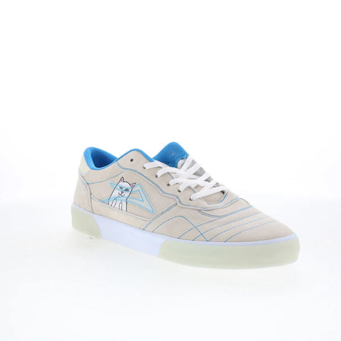 Lakai Cambridge Mens Gray Suede Lace Up Skate Inspired Sneakers Shoes