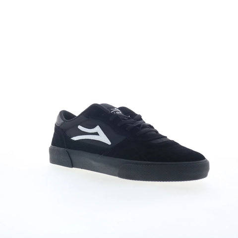 Lakai Cambridge Mens Black Suede Lace Up Skate Inspired Sneakers Shoes