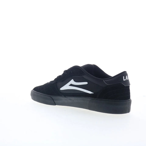 Lakai Cambridge Mens Black Suede Lace Up Skate Inspired Sneakers Shoes