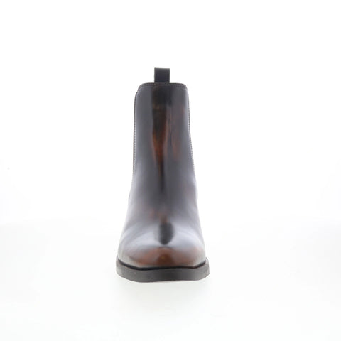 Dingo Camino DI-2216 Mens Brown Leather Slip On Chelsea Boots