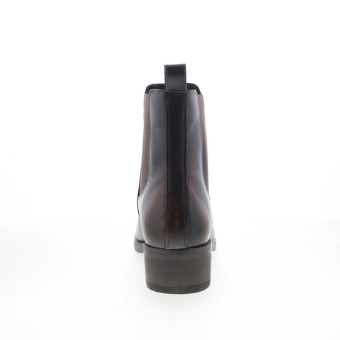 Dingo Camino DI-2216 Mens Brown Leather Slip On Chelsea Boots