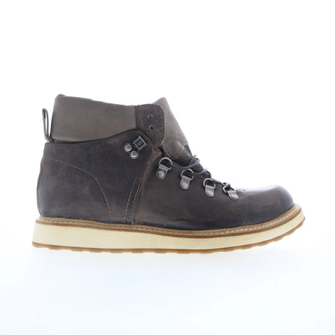 A.S. 98 Cannon U88201-101-6133 Mens Gray Leather Lace Up Chukkas Boots